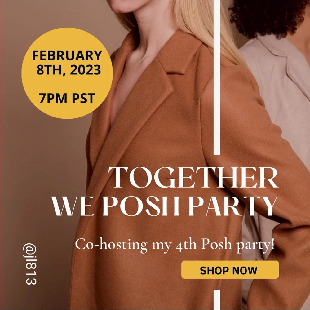 Thank you everyone for a great party! Happy Poshing ๐ - Picture 1 of 1